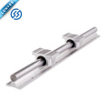 TBR linear guide rail TBR16 TBR20 TBR25 TBR30 supported circular linear round rails with length 40cm to 600cm for CNC